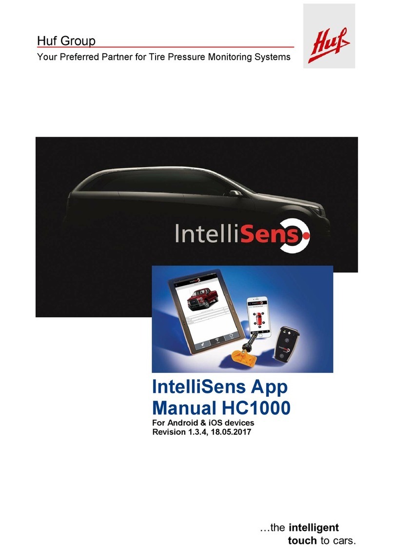 Huf IntelliSens HC1000 manual Huf IntelliSens HC1000 manual