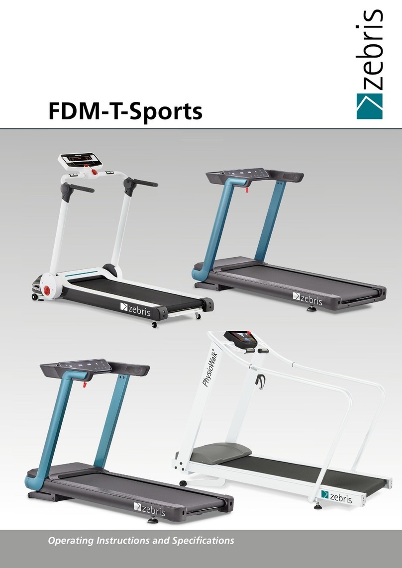 zebris FDM-T-Sports User manual