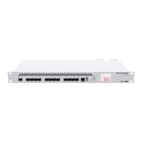 MikroTik CCR1016-12S-1S+ User manual MikroTik CCR1016-12S-1S+ User manual