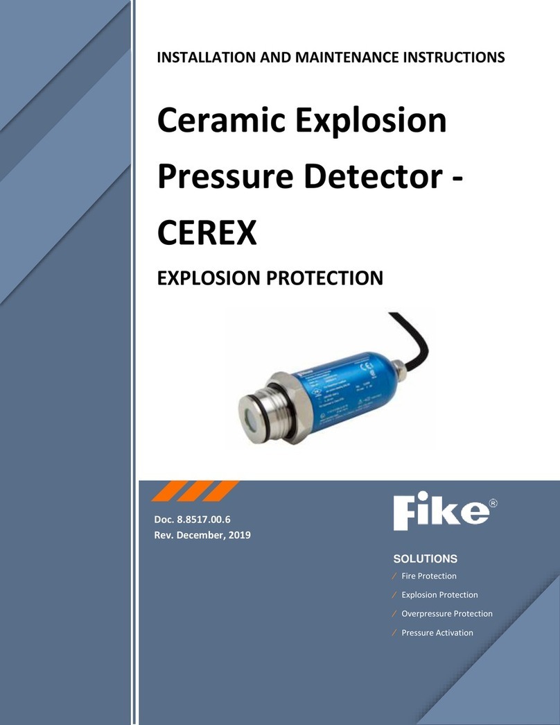 Fike CEREX User manual