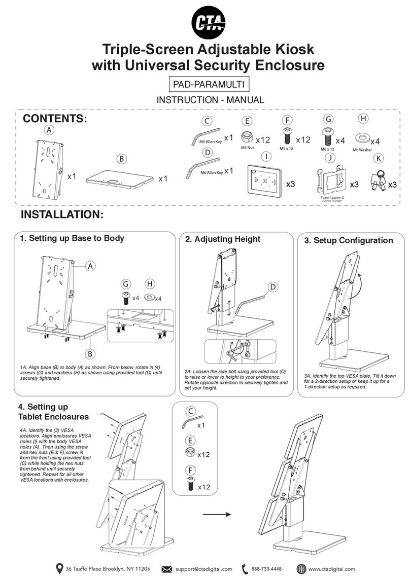 CTA PAD-PARAMULTI User manual