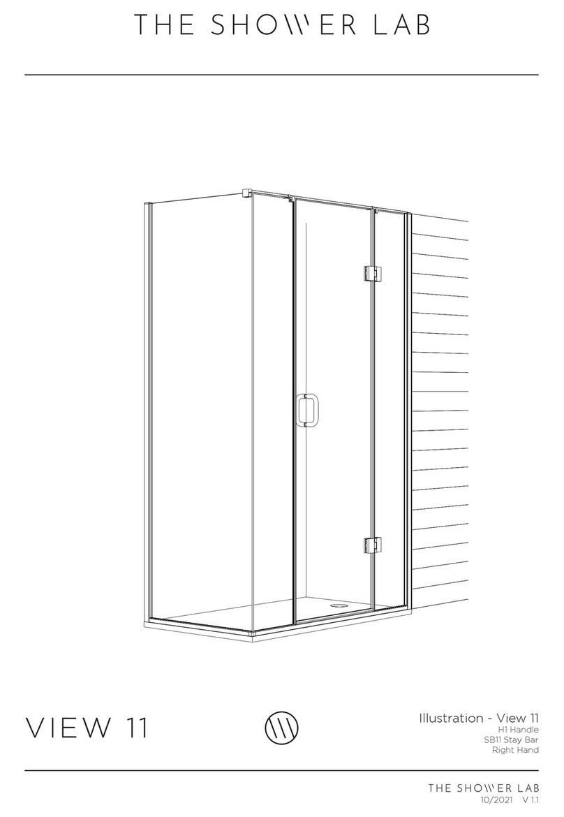 THE SHOWER LAB VIEW 11 User manual