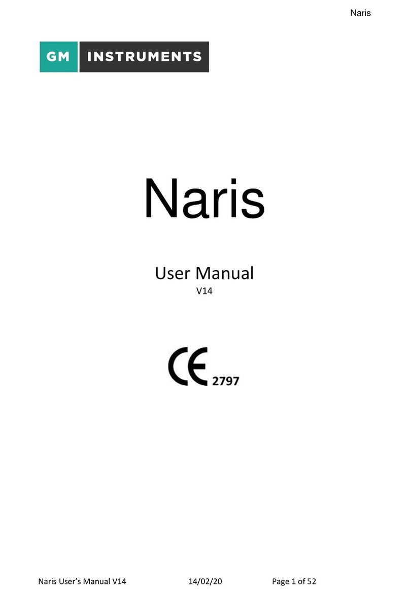 GM INSTRUMENTS Naris User manual