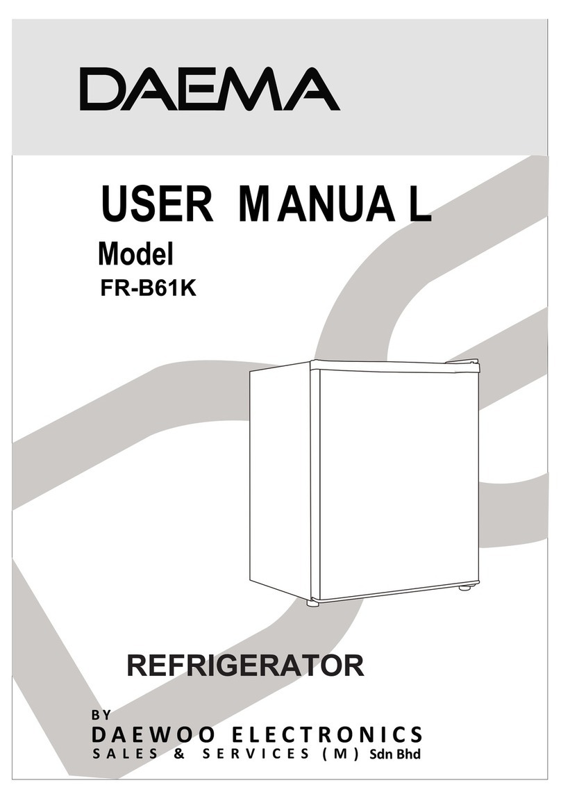 DAEWOO ELECTRONICS DAEWA FB-B61K user manual