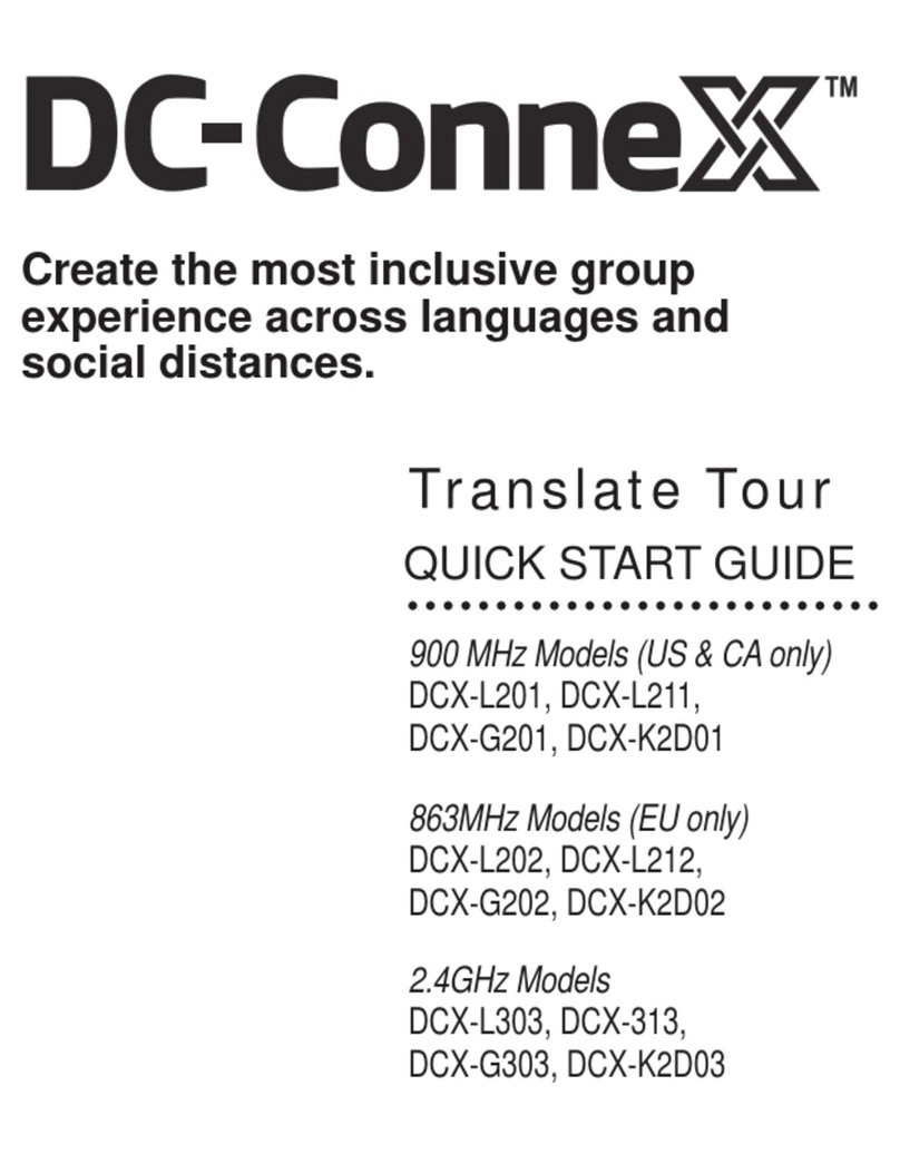 DC-Connex DCX-L201 quick start guide