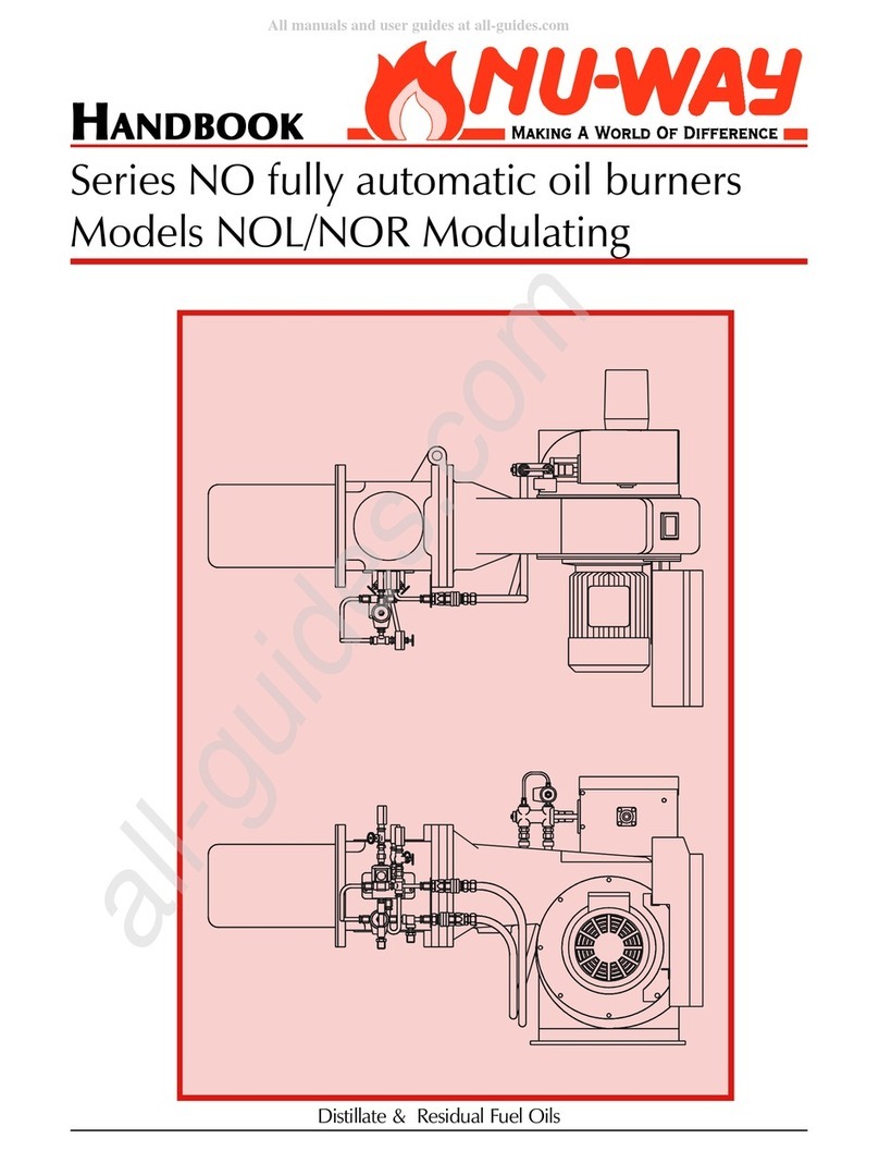 Nu-Way NO Series User manual