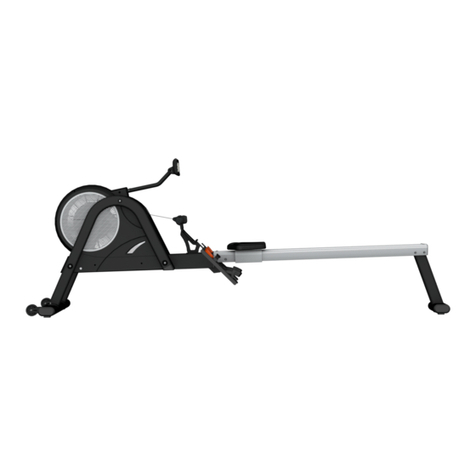BH FITNESS RW1000BM Instructions for assembly and use
