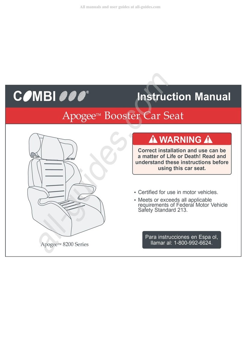 Combi Apogee 8200 Series instruction manual