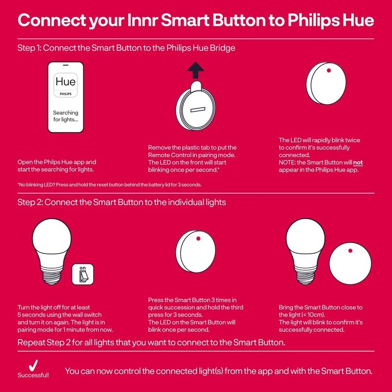 INNR Smart Button RC210 User manual