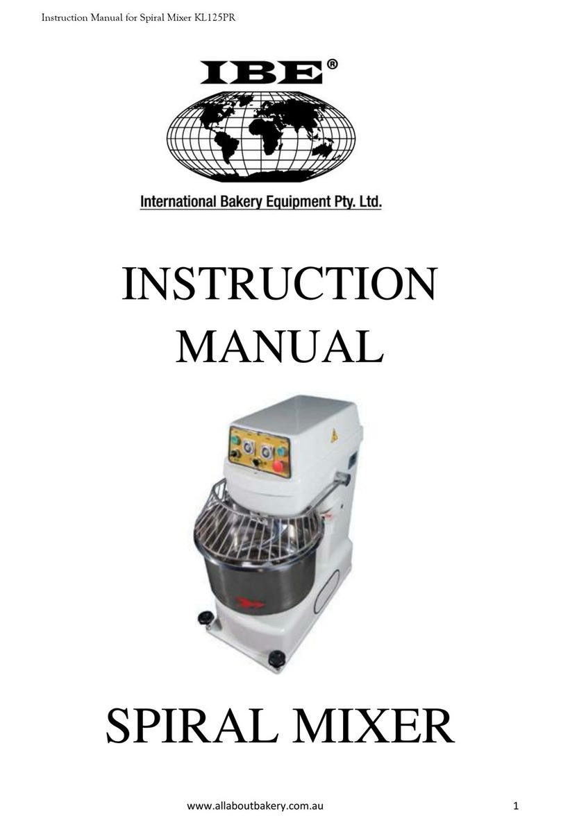 IBE KL125P instruction manual