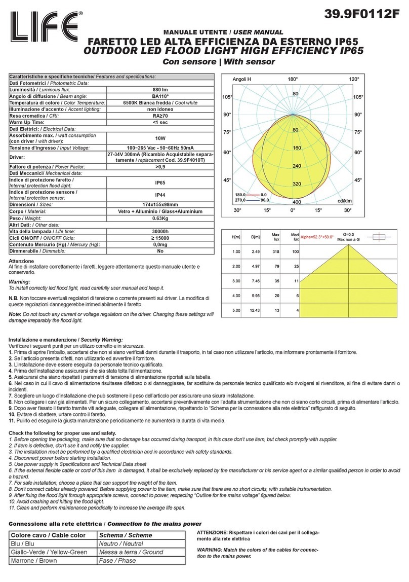 Life 39.9F0112F user manual