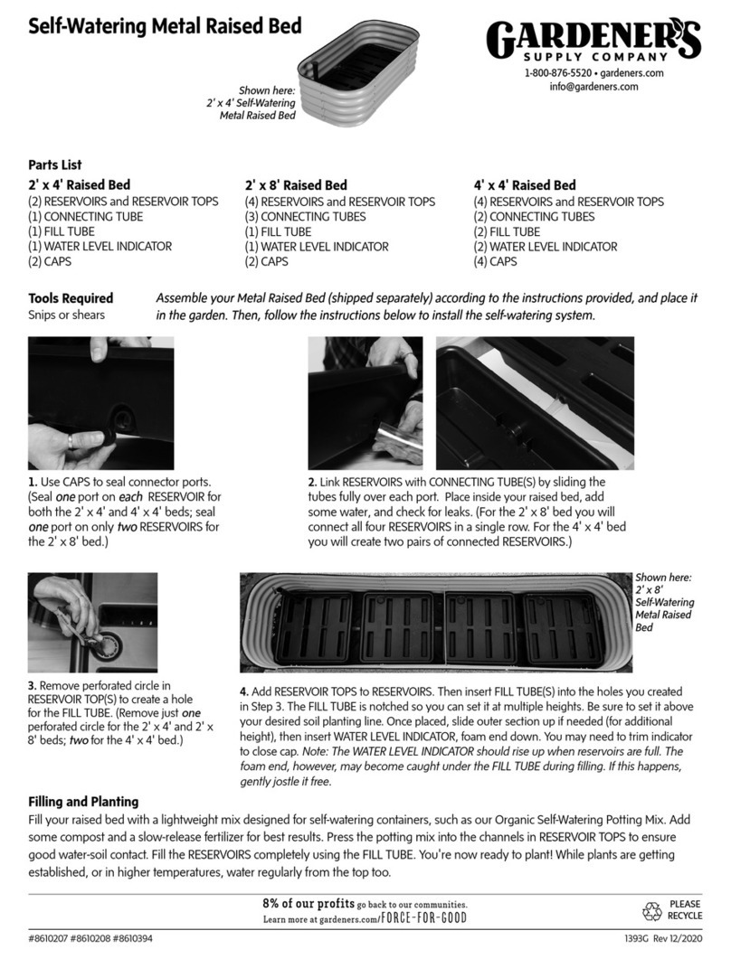 Gardeners 8610207 quick start guide