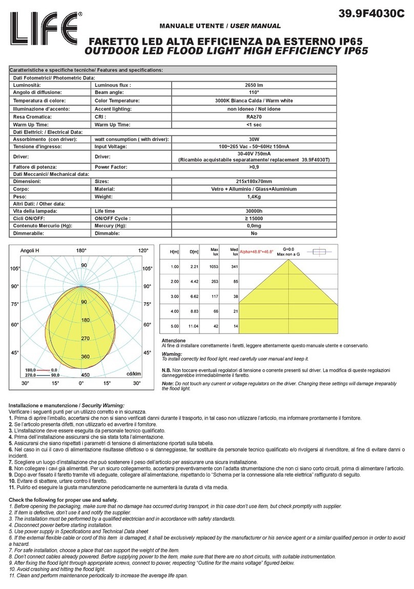 Life 39.9F4030C user manual