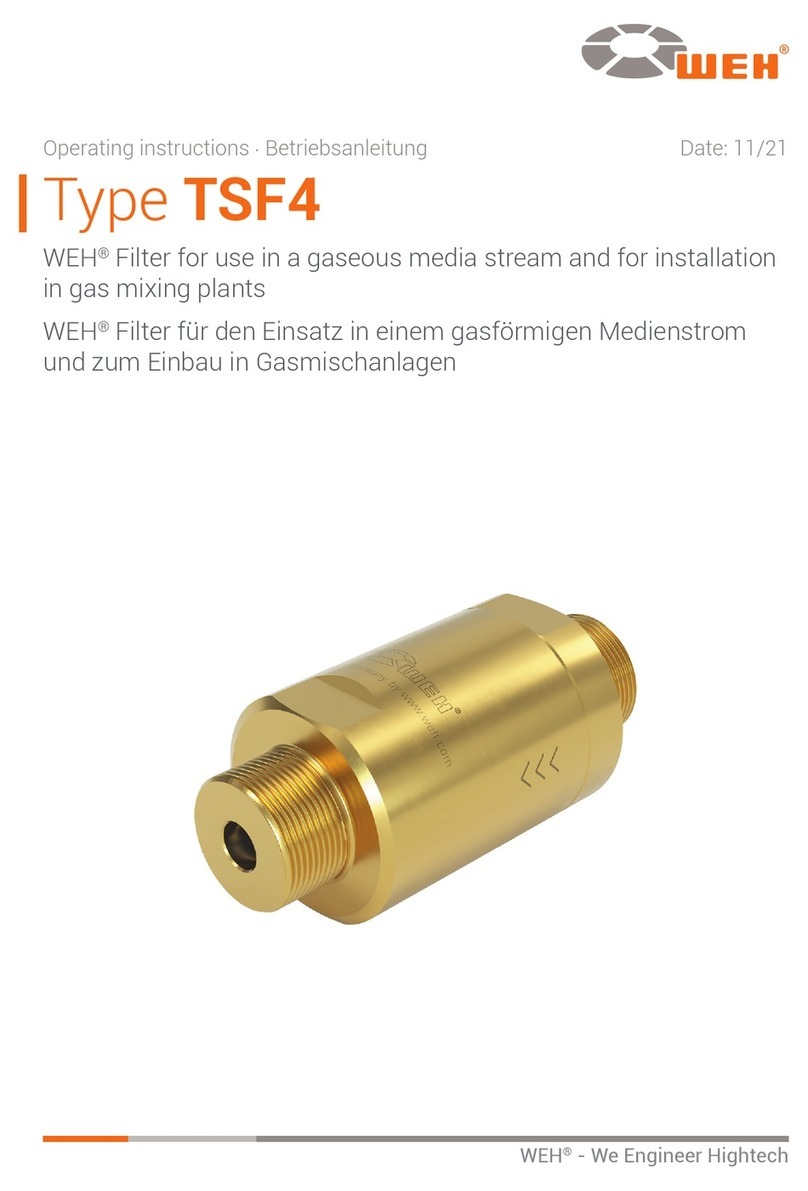 Weh TSF4 User manual