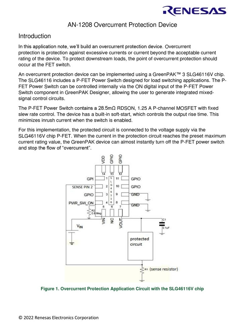 Renesas AN-1208 quick start guide