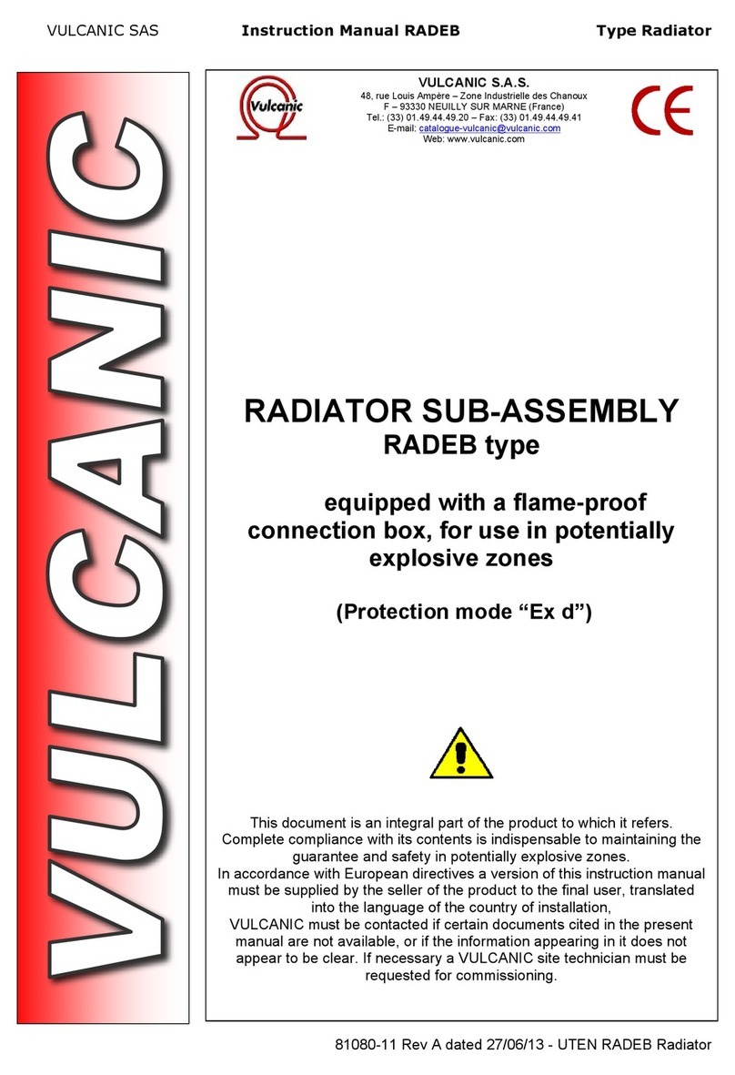 VULCANIC RADEB instruction manual VULCANIC RADEB instruction manual