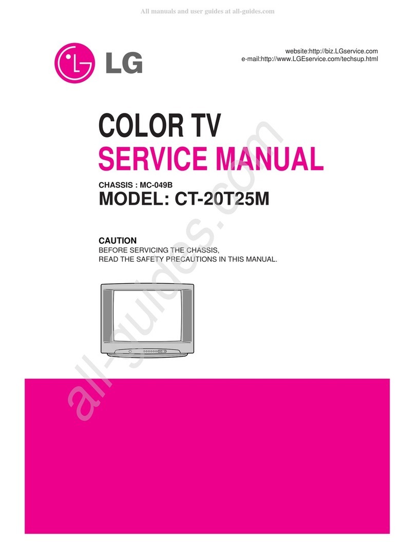 LG CT-20T25M User manual