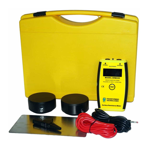 Transforming Technologies Ohm Metrics SRM330 instruction manual Transforming Technologies Ohm Metrics SRM330 instruction manual