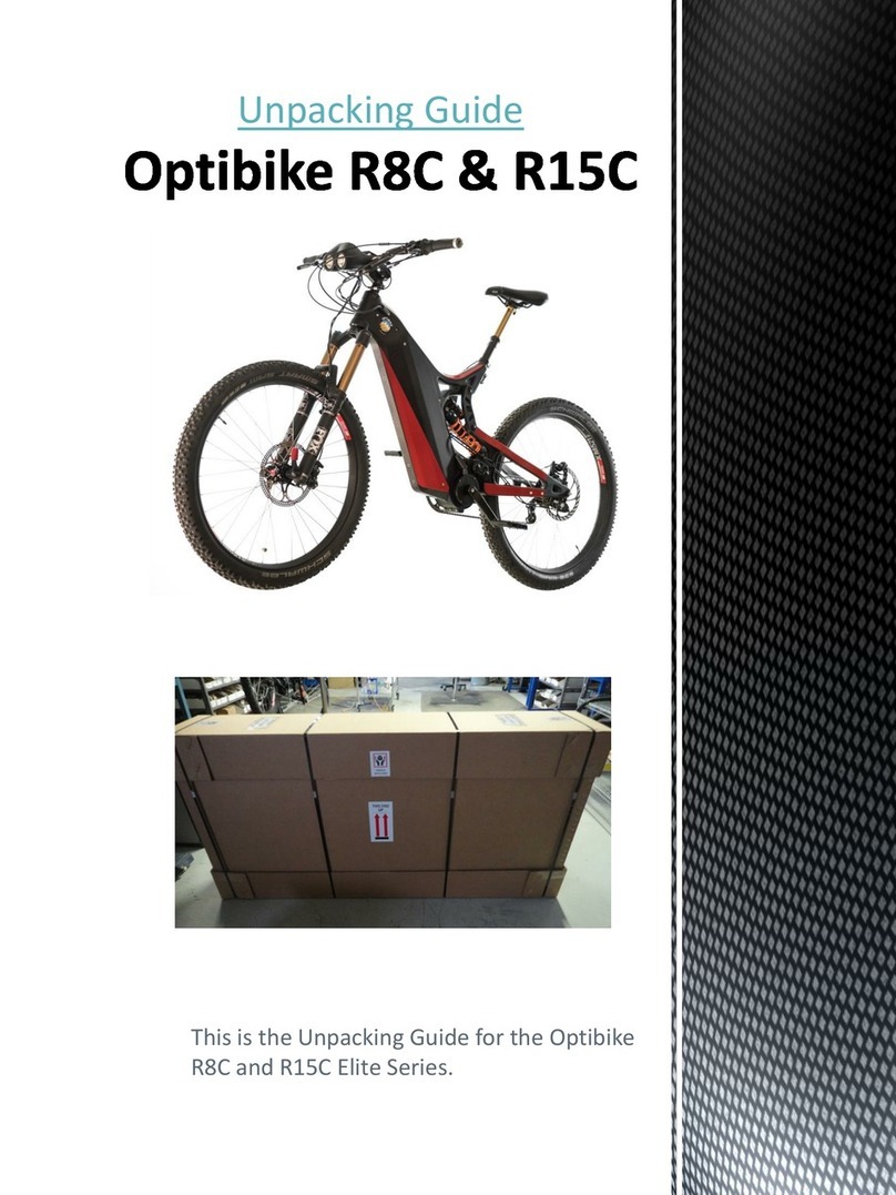 Optibike Elite Series Unpacking guide