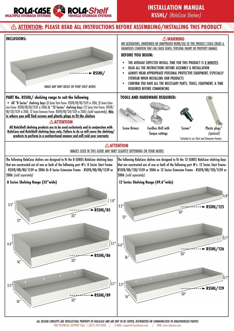 Rola 8 Series installation manual
