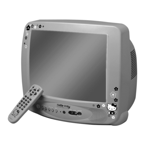 Emerson Hello Kitty HKTV13 User manual