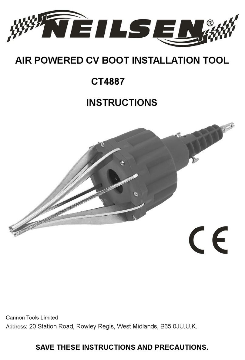 Cannon Tools NEILSEN CT4887 instructions