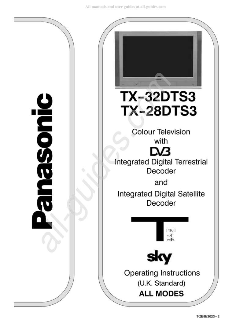 Panasonic TX-32DTDS3 User manual