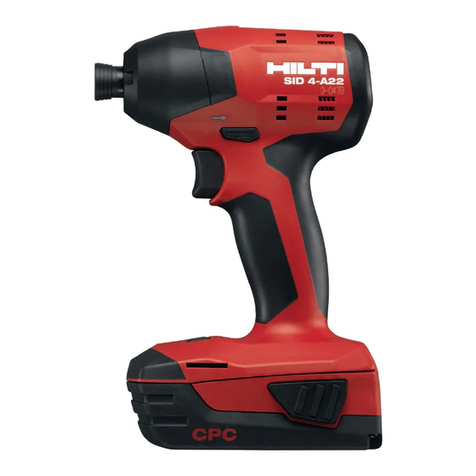 Hilti SID 4-A22 Original operating instructions