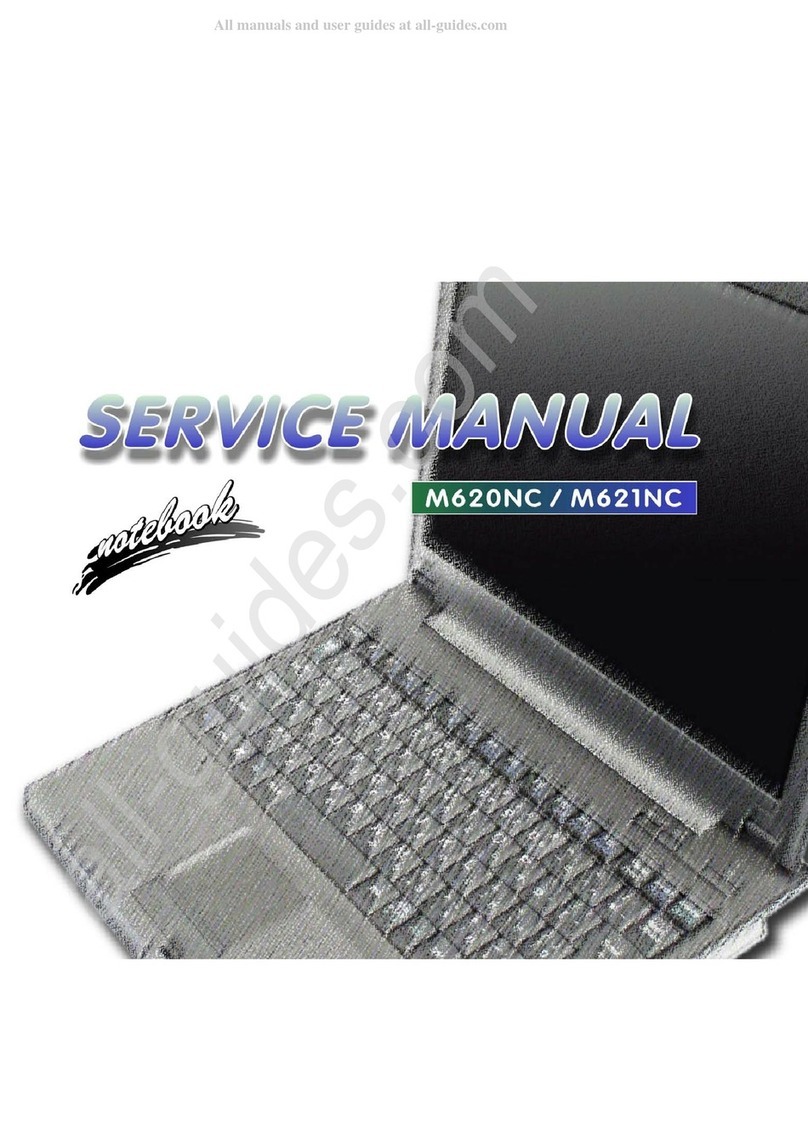 EUROCOM M620NC User manual