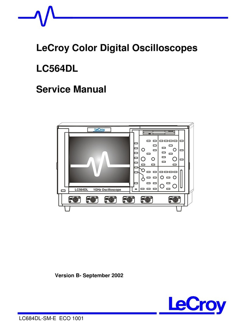 LeCroy LC564DL User manual
