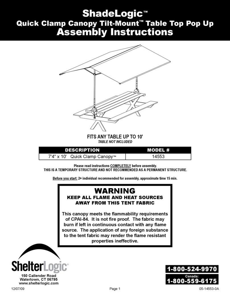 ShadeLogic 14553 Assembly instructions