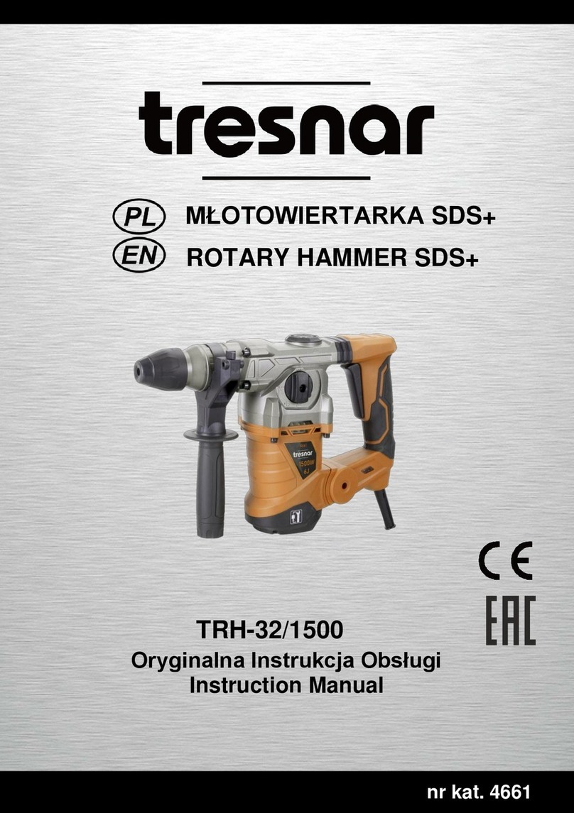 tresnar TRH-32/1500 instruction manual