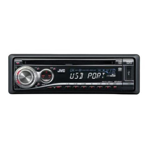 JVC KD-G631E User manual