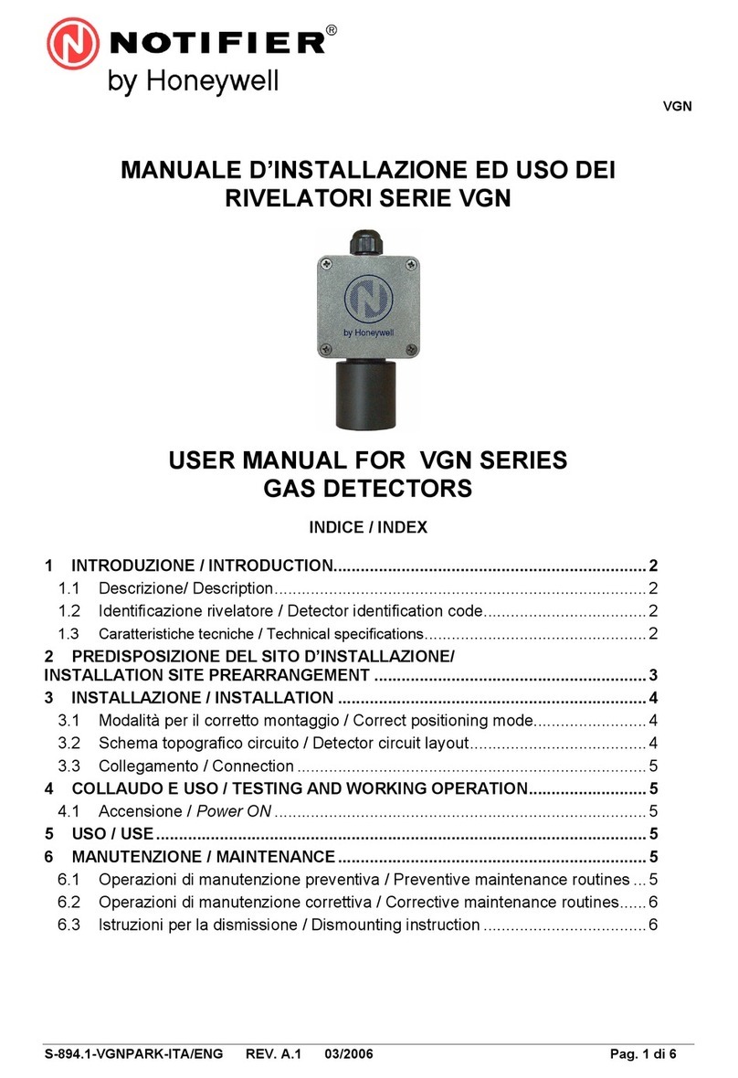 Honeywell NOTIFIER VGN Series user manual