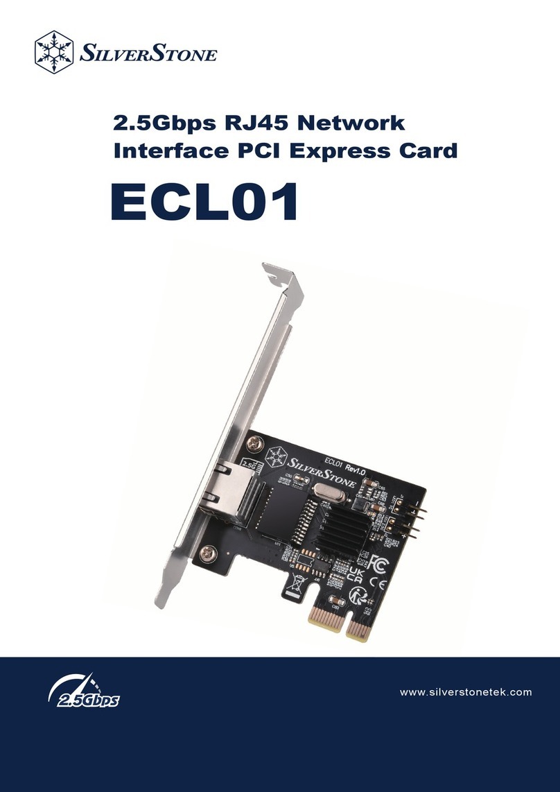 SilverStone ECL01 User manual SilverStone ECL01 User manual