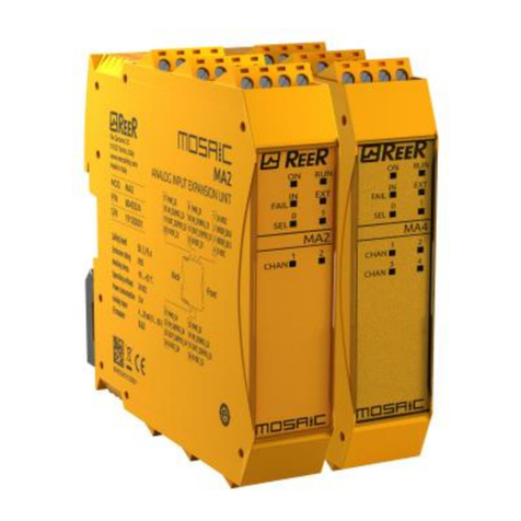 Reer MOSAIC MA4 Quick installation guide Reer MOSAIC MA4 Quick installation guide