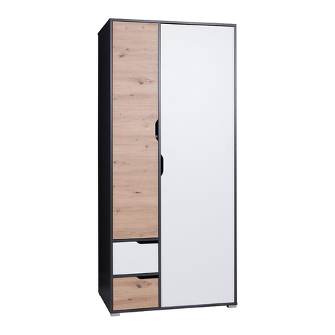 Schrank technik IWA SZ 2D Assembly instruction