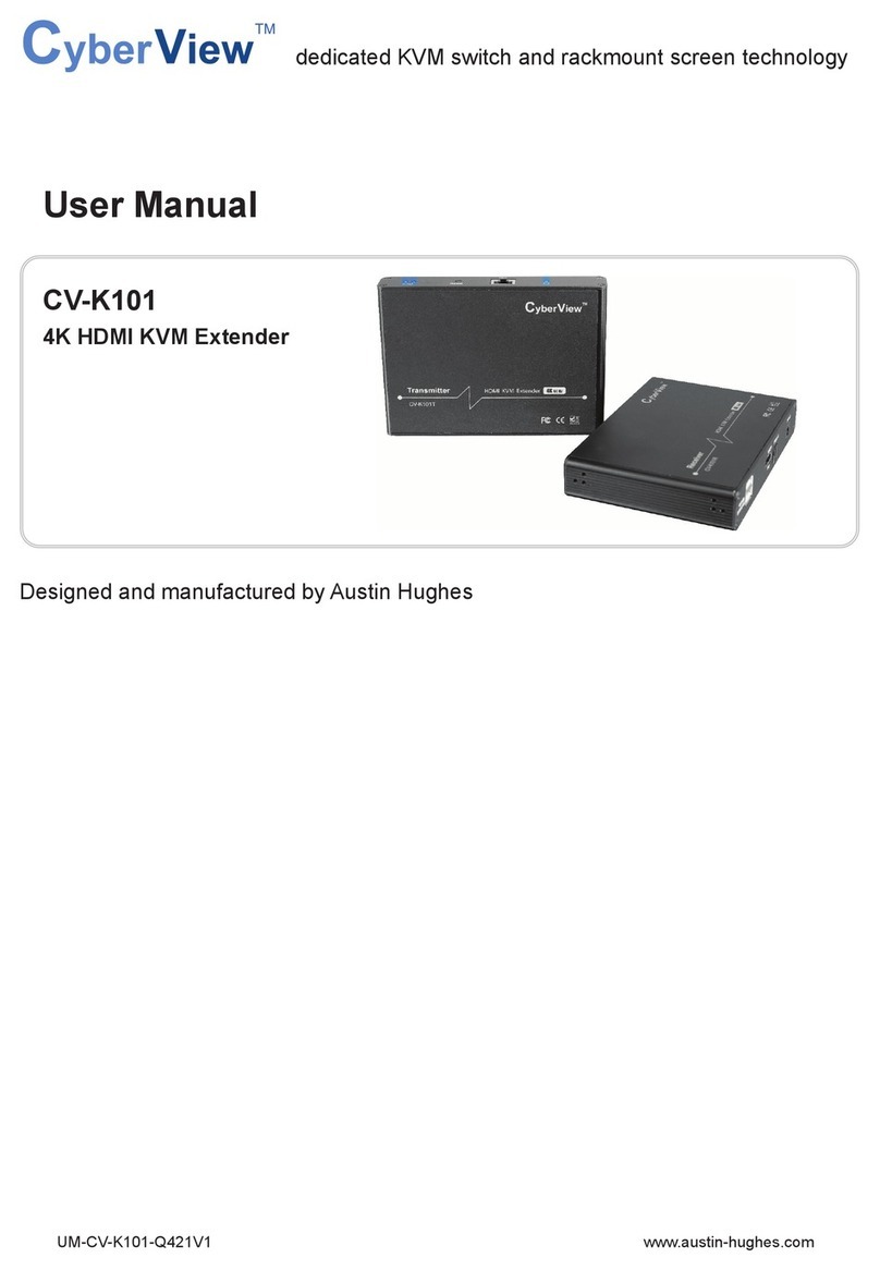 Austin Hughes CyberView CV-K101 user manual