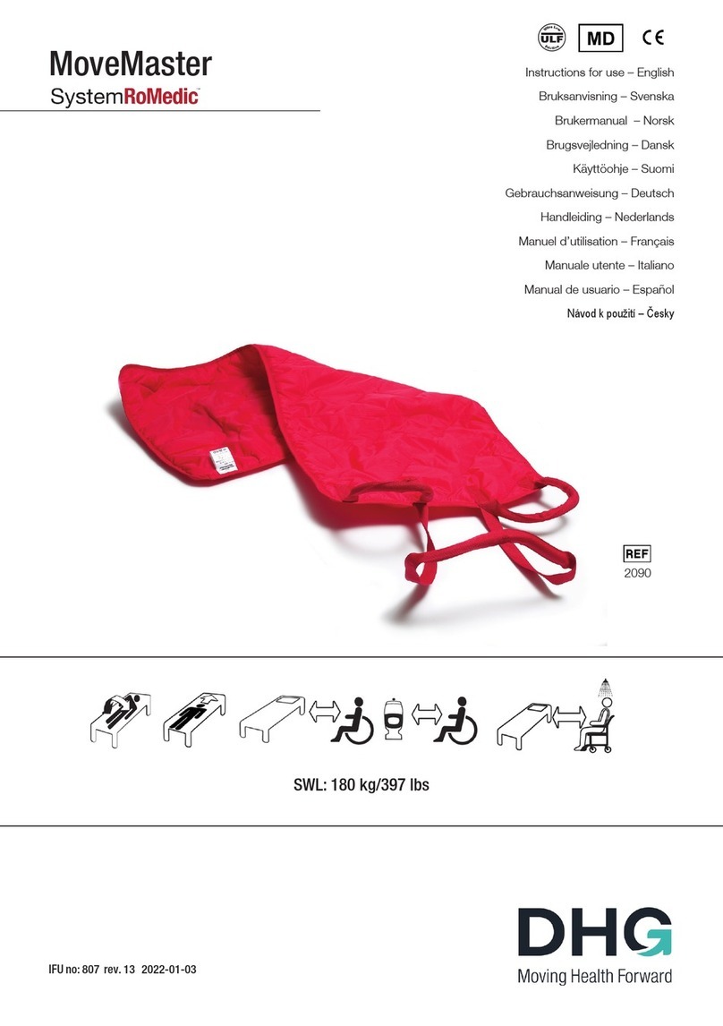 DHG MoveMaster SystemRoMedic 2090 Instructions for use
