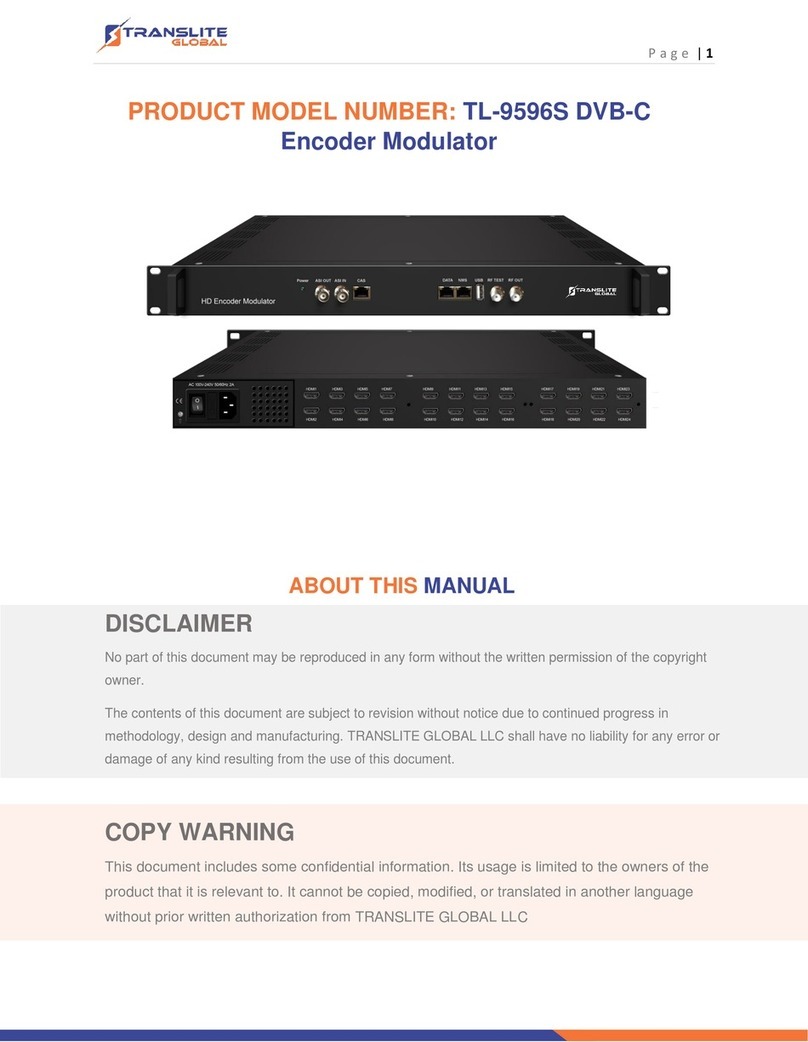 TransLite TL-9596S User manual