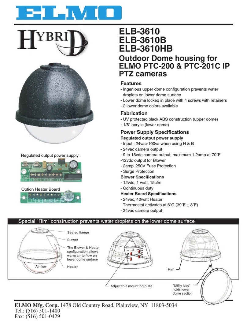 Elmo Hybrid ELB-3610 installation guide Elmo Hybrid ELB-3610 installation guide