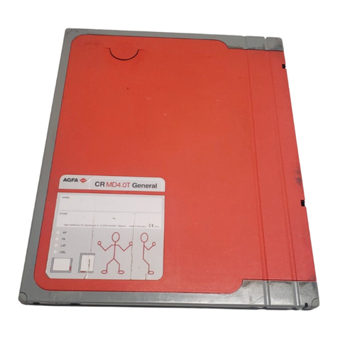 AGFA CR MD4.0T User manual
