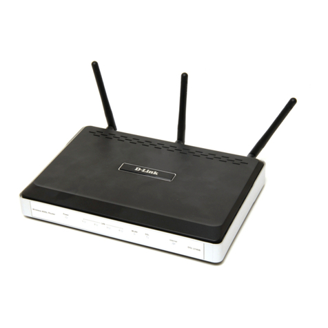 D-Link DSL-2740B User manual D-Link DSL-2740B User manual