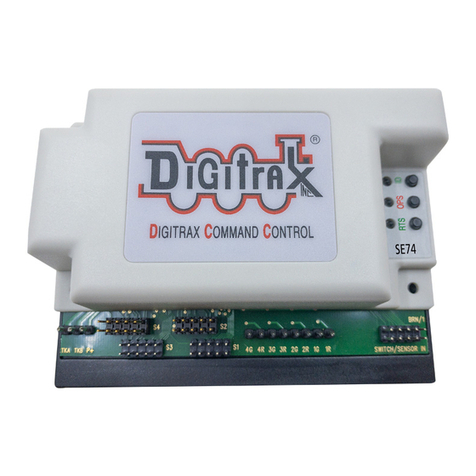 Digitrax SE74 User manual