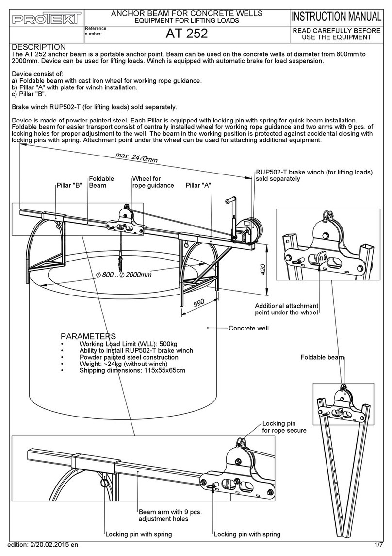 Protekt AT 252 instruction manual