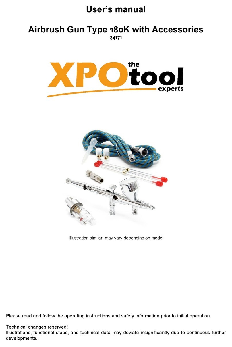 XPOtool 34171 User manual XPOtool 34171 User manual