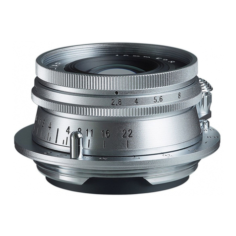 VOIGTLANDER M Aspherical 8.F2 40mm HELIAR User manual