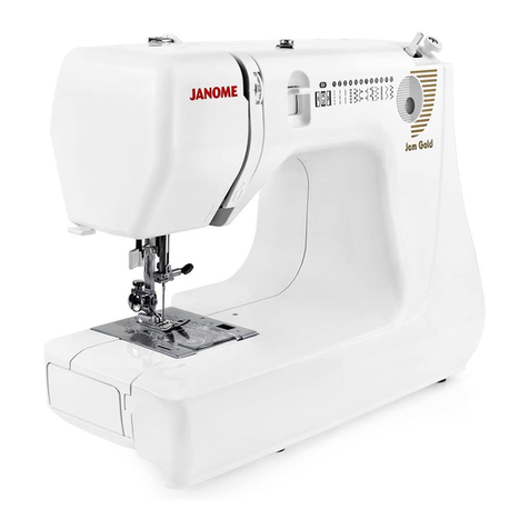 Janome JEM GOLD 660 Instruction book