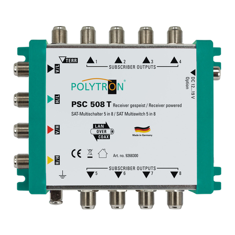 Polytron PSC 508 T User manual