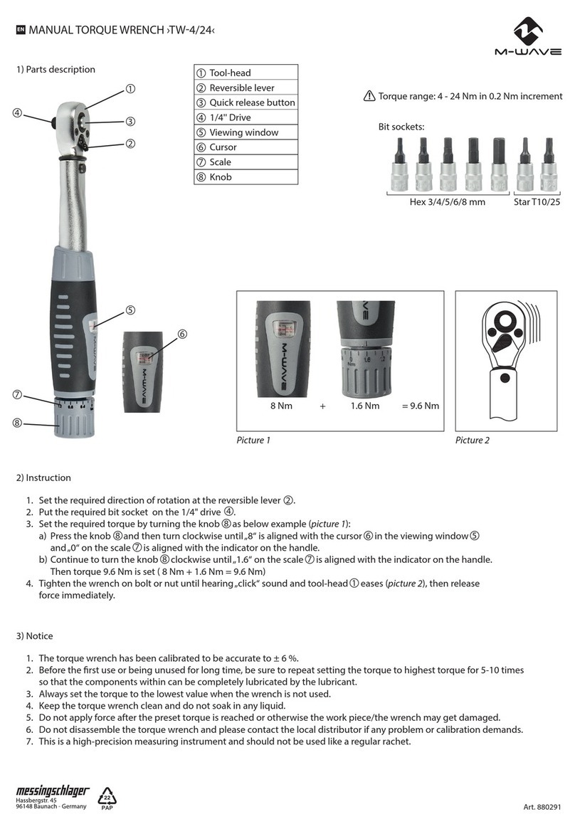 M-WAVE TW-4/24 manual